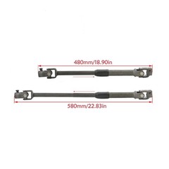 420mm 16.5″ Front Steering Gear Shaft Rack Pinion Tie Rod Ends Tricycle Quad UTV