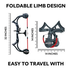 ACCUBOW 2.0 CARBON FIBER VIRTUAL ARCHERY GAMING HUNTING SHOOTING TRAINING SYSTEM