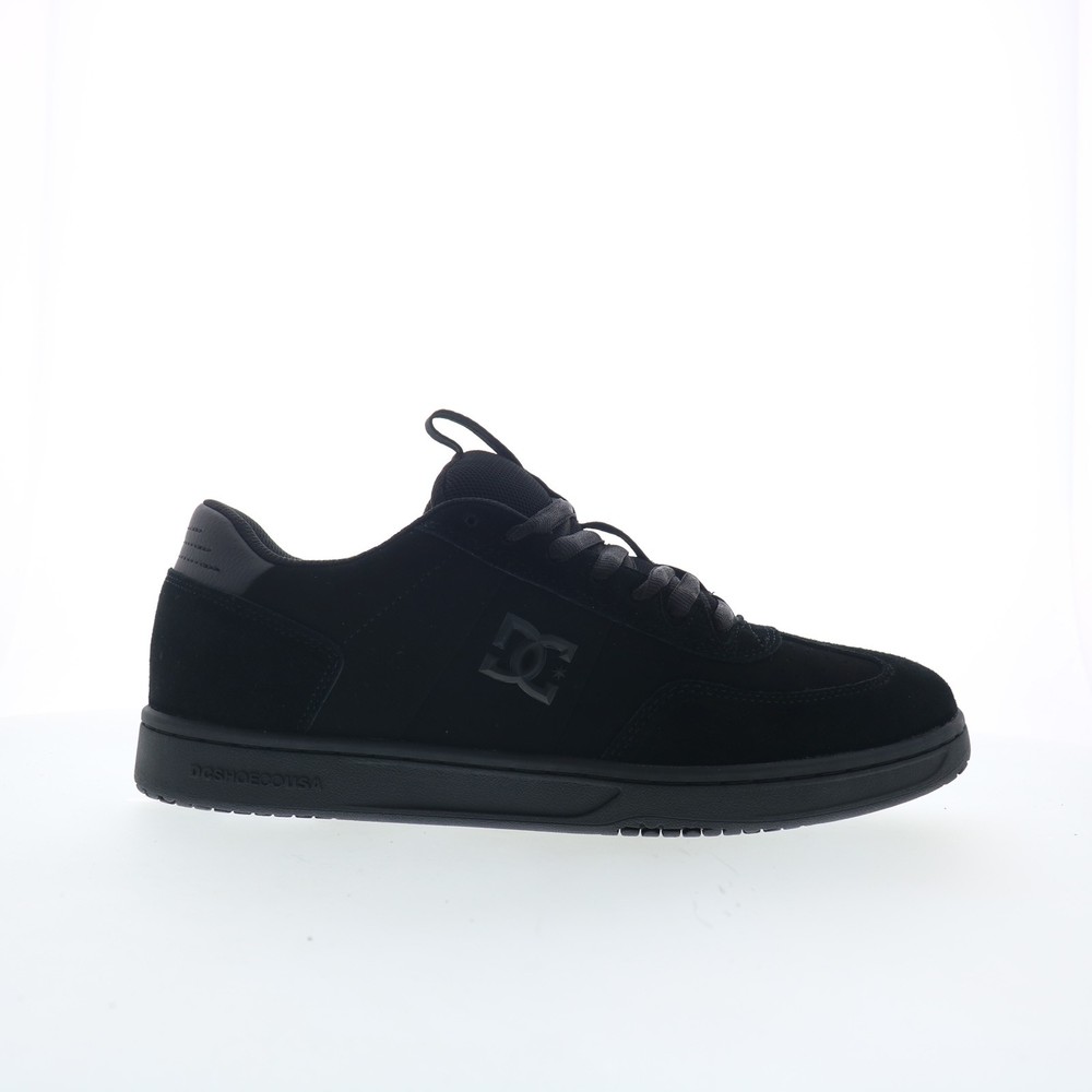 DC Astrix DC02261003-BLK Mens Black Nubuck Skate Inspired Sneakers Shoes