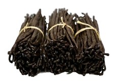 Fresh Madagascar Grade A ORGANIC Bourbon Vanilla Beans [Whole]