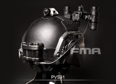 FMA Tactical Helmet AN/PVS-31 Night Vision Goggle NVG Dummy Model No Function