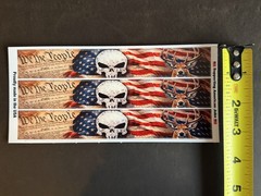 Patriotic USA Arrow Wraps – American Flag Punisher Design – Set of 12 Wraps-IBEX