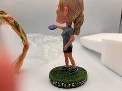 2016 Bobblehead Catrina Allen (New in Box) Disc Golf Innova Bobble Discraft
