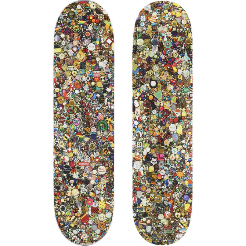 Supreme/Mike Kelly skateboard (White) SS26 – READY TO SHIP