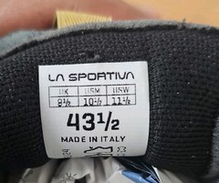 La Sportiva Finale Rock Climbing Shoes Men 10.5 / WOMEN 11.5