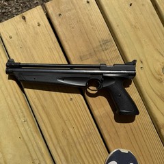 Crosman P1322 American Classic Pneumatic Pellet 22 Cal Air Pistol – Black