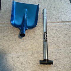 VOILE lightweight BCA aluminum avalanche shovel WITH Avalanche Probe Pole NICE!