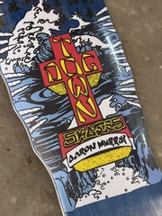 New Dogtown Aaron Fingers Murray Skateboard Deck Blue NOS