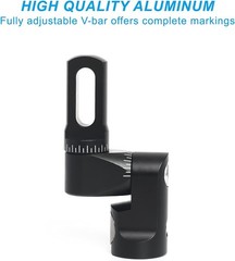 Single Side Adjustable V-Bar Mount Bow Stabilizer Quick Disconnect Rod for Compo