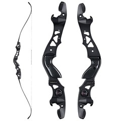 Archery 62″ ILF Bow RH 25-60lbs Takedown Recurve Bow Hunting Target Arrows
