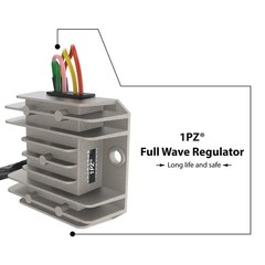 1PZ RV2-W04 4 Wires Voltage Regulator Rectifier for Motorcycle Boat ATV GY6 5…