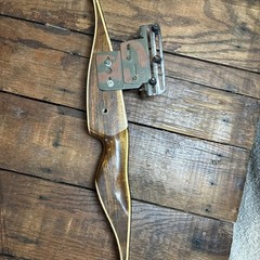 Vintage Browning Cobra Wood Compound Bow, 44″