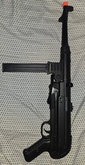 AGM MP007 MP40 WWII Airsoft AEG Rifle Full Metal Build (AEG-MP007B)