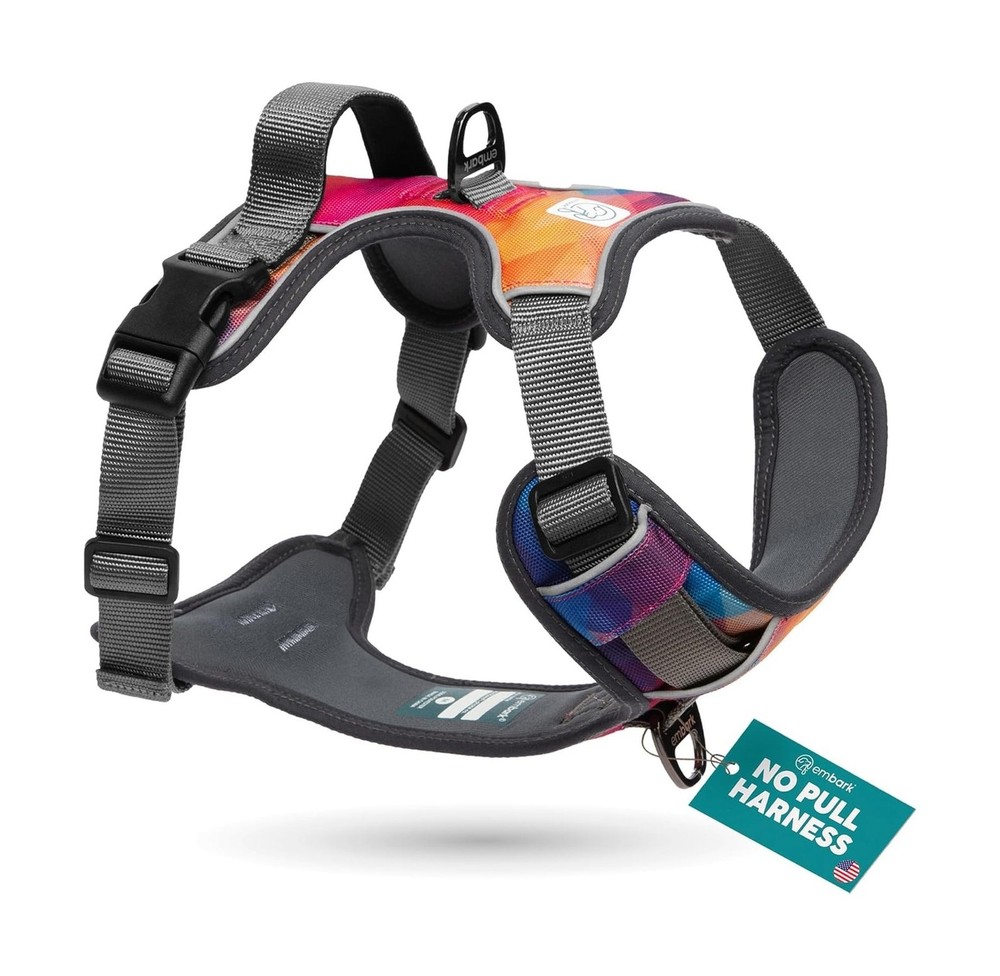 Embark Adventure No Pull Dog Harness, Reflective Trim No Pull H… FAST USA SHIP