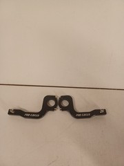 2 Universal 7/8″ 22mm and 1-1/8″ 28mm Black Handle Bar Hand Guards Bracket Only