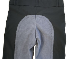 Devon Aire Riding Breeches Solid Jet Black Equestrian Pants Women’s 24L P71