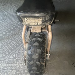Coleman CT200U-EX 196cc 4-Stroke Mini Motorcycle w/ Headlight Camo