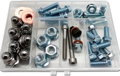 Kawasaki Top End Engine Bolt Kit KX 65 80 85 100 112 125 250 500 (Zinc) Rebuilds