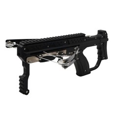 v39 mini slingshot toy play new black metal