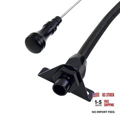 HAHAHA 700R4 4L60E 4L80E Trans Flexable Stainless Braided Hose Dipstick
