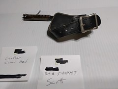 Scott Archery Compound Bow Release #5448983 Black Leather. Camo head.