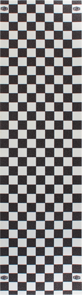 Jessup Skateboard Grip Tape Single Sheet Ultra Grip 9″ x 33″ Black White Checker