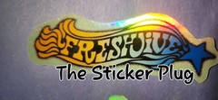 Fre$h Jive /Raw Vibe$ Sticker Pack Lot Of 5 Different Ones, 2 Of Each One. Rave