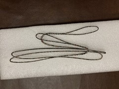 Flemish String For 53” Korean Traditional Bow Long Loops 50”/ 127 CM Red & Gray