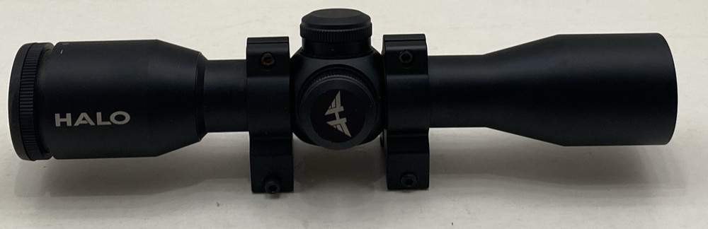 HALO 4X32mm RETICLE CROSSBOW SCOPE WITH MOUNTING RINGS