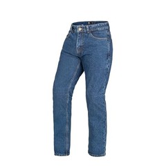 Men’s Riding Pants with CE LEVEL2 Armor – Dark Blue 34W x 32L Light Blue