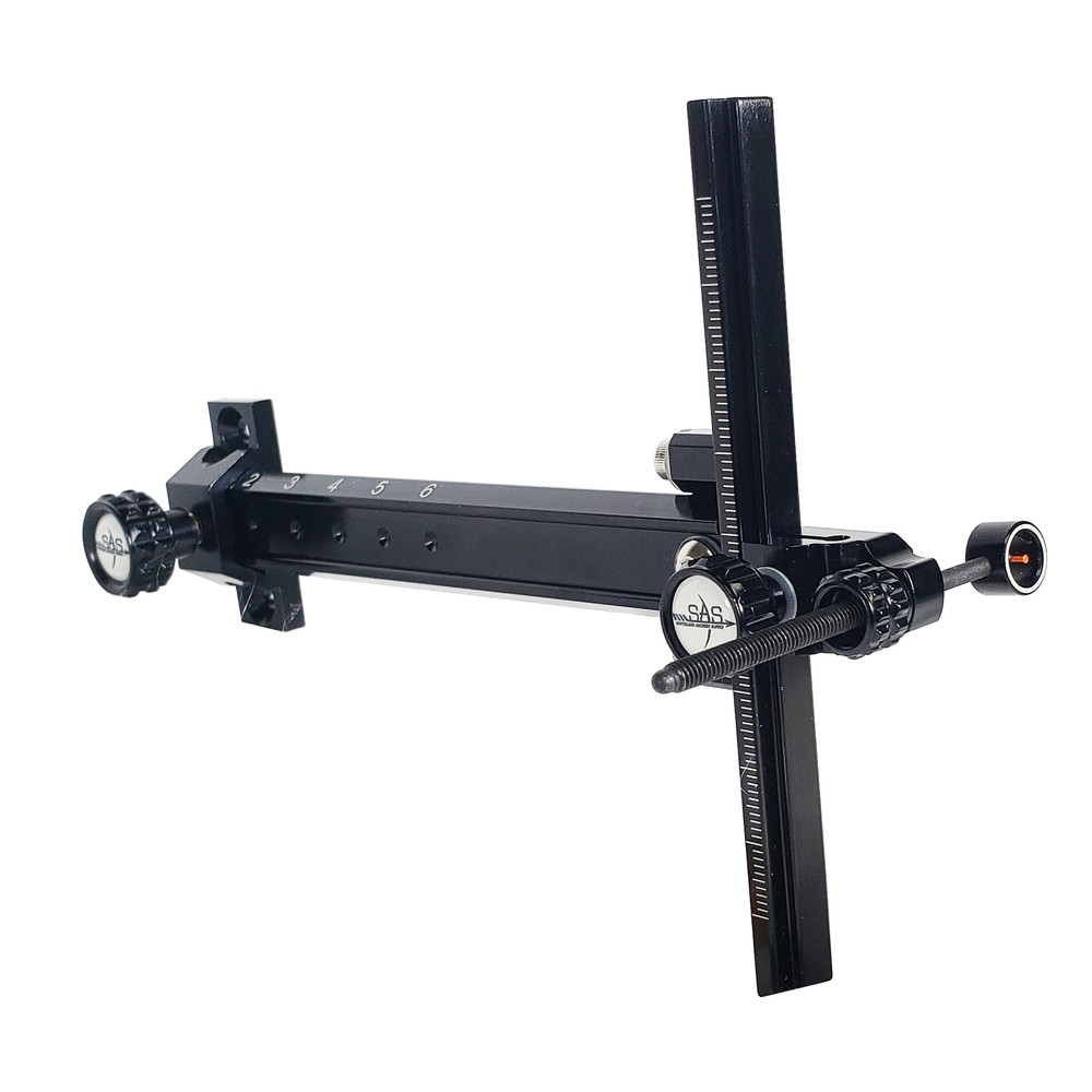 SAS Archery Recurve Bow CNC Target Sight T Shape Adjustable Aluminum Takedown