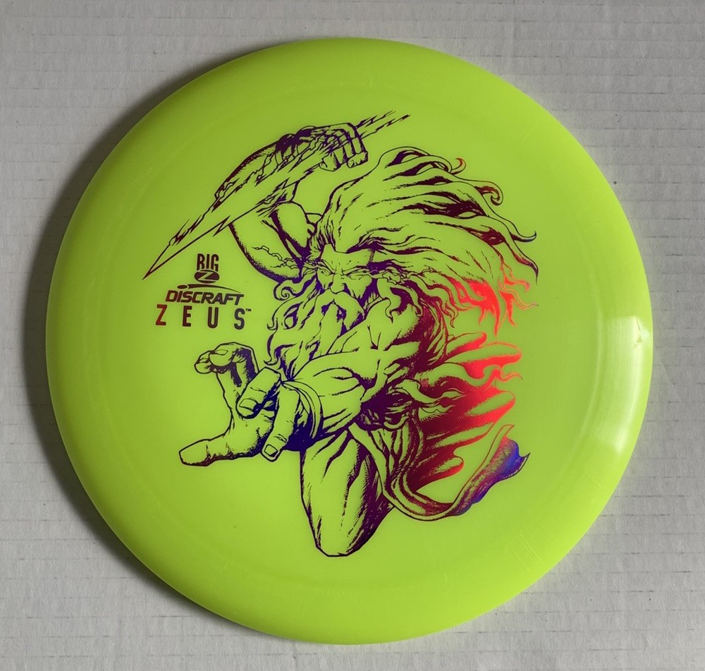 Discraft Big Z Zeus Distance Driver yellow 177 grams