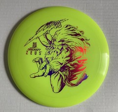 Discraft Big Z Zeus Distance Driver yellow 177 grams