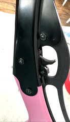 Pink Daisy BB Gun #1998 Air Gun – Tested – In Great shape- Wood Stock