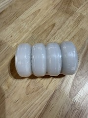 WIN Montre Livingston Skateboard Wheels White 58mm 88a Set of 4