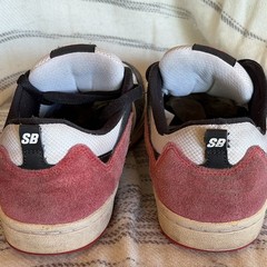 Nike SB Alleyoop “black toe” Skateboarding Shoes Black/White/Red Men’s 8.5 D