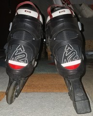 K2 Exo Tech Men’s Inline Skates Size 12 Rollerblades 80mm ABEC 5 (Excellent)