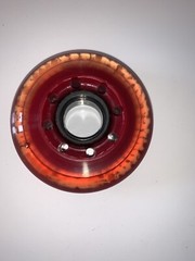 Labeda Addiction 72mm Soft Inline Skate Wheel Red