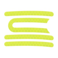 Reflective Stickers Electric Scooter 1 Set Red/Blue/Black/Green/Silver