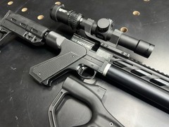 Umarex Notos Grip. Short And Sweet! Gives Access To Adjust The Hammer Spring