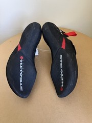 New Men Adidas Five Ten Aleon Rock Climbing Shoes Black/Red Sz 41.5 9US