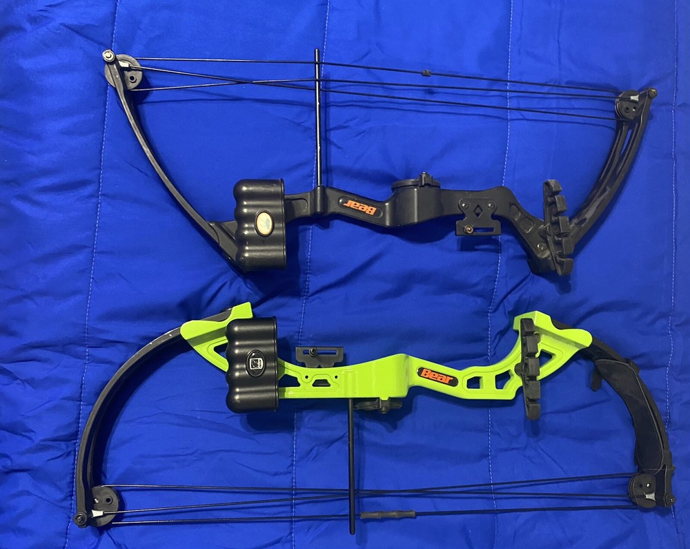 Bear Brave Bow Set Green 13.5-19 in. 15-25 lbs. RH