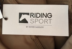 Dover Saddlery Riding Sport Tech Tight Silicone Full Seat Clay Brown Women’s M