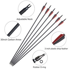 30-70lbs Archery Compound Bow Arrows 310FPS Adjustable Target Shooting RH Hunt