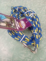 NWT Weaver Leather Rope Sheep & Goat Halter & Snap, Black. Multicolor, Blue