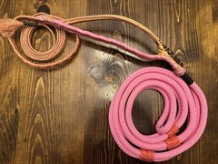 Pink Nylon & Red Poly American Pro w Brazilian Block 9/7 RH 5/8″ x 5/8′ – EPT Bu