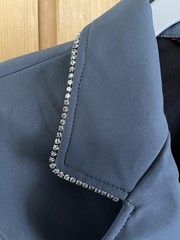 Horseware Ireland XS Gray with Crystal accents Equestrian Show Coat