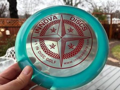 (New Listing) Disc Golf Innova First Run Prototype Boss Champion Crystal #5037