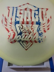 USDGC DOUBLES Players Pack Disc Uber Rare CHAMPION GLOW FIREBIRD FAF 176g