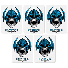 Powell Peralta Per Welinder Nordic Skull Skateboard Sticker 5-Pack Bulk Lot